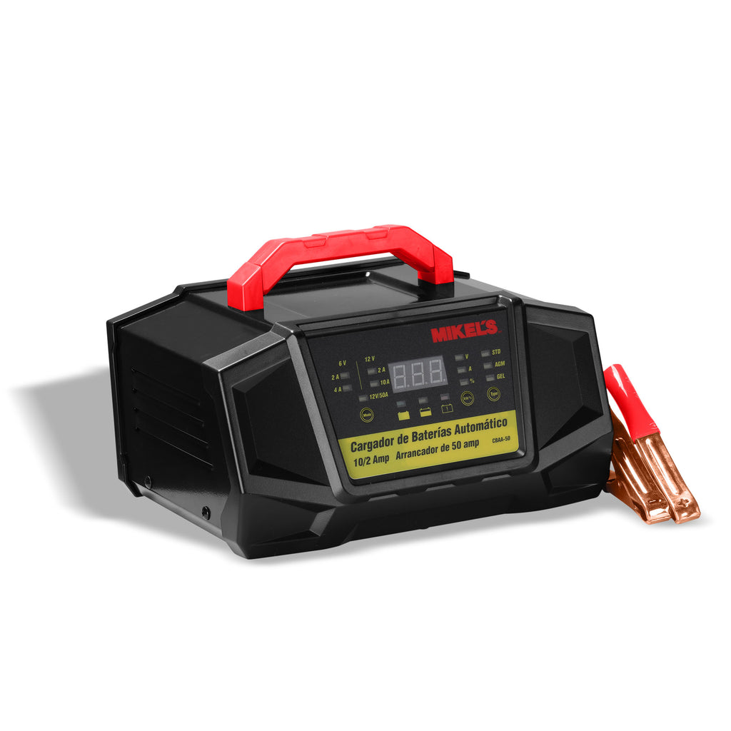 Cargador automático de baterías KS-B2A con clavija SAE